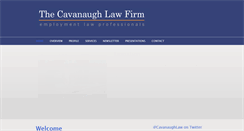 Desktop Screenshot of cavanaugh-law.net